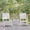 Flash Furniture White All-Weather Outdoor Rocking Chair, 2PK 2-LE-HMP-2002-110-WT-GG - alternate 1